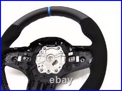 New Genuine BMW M3 G80 G81 Black Leather Alcantara M Performance Steering Wheel
