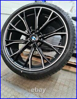 New Genuine BMW M Performance 669 M Wheels With Tyres G30 G31 36112420426