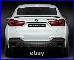 New Genuine BMW X5 F15 X6 F16 M Performance Carbon Fibre Rear Diffuser