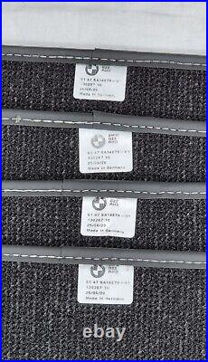 New Genuine Bmw 4 Series G22 G82 M4 M Performance Floor Mats Carpets Black