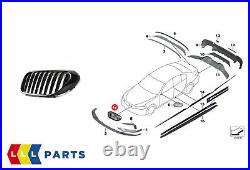 New Genuine Bmw 5 Series G30 G31 M Performance Front Kidney Grill Black Left N/s